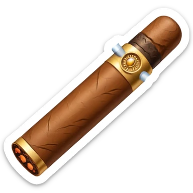 a hidden cigar sticker