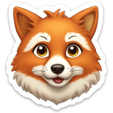 Sweetie fox sticker
