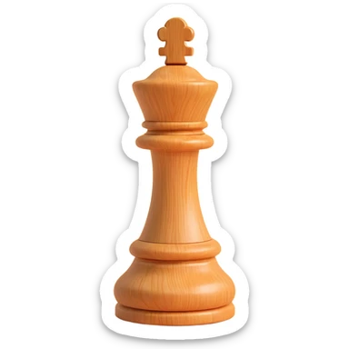 chess pawn, 3D style, light wood texture, smooth surface, premium quality, no text sticker