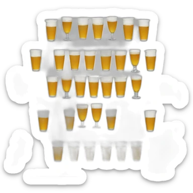 Beerpong sticker