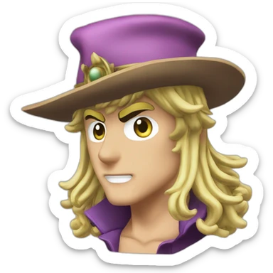 Gyro Zeppeli sticker