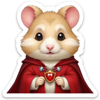 { "type": "object", "look": "hamster in red collar cloak", "description": "a vampire hamster wearing a red collar cloak" } sticker