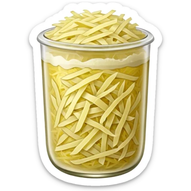 saurkraut but bigger and longer sticker