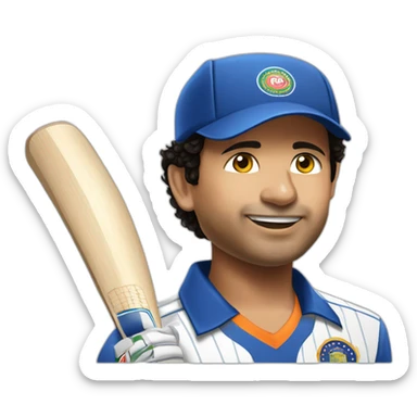 sachin tendulkar sticker