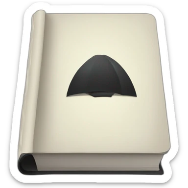 black book with with ct logo sticker