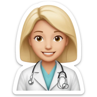 Medical doctor sticker