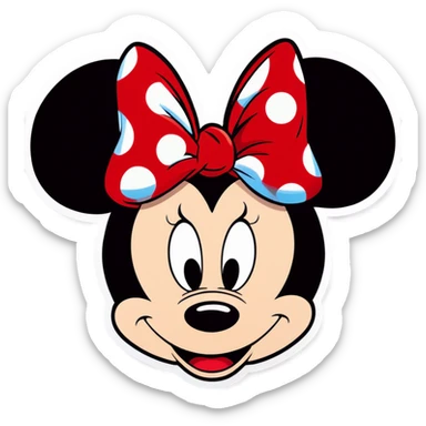 Minnie  sticker