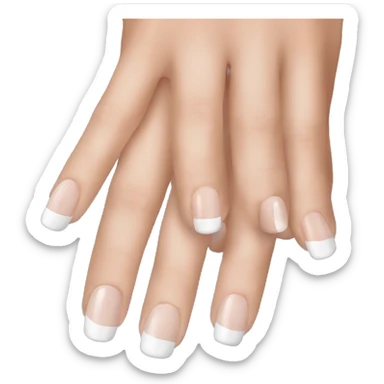 French nails sticker