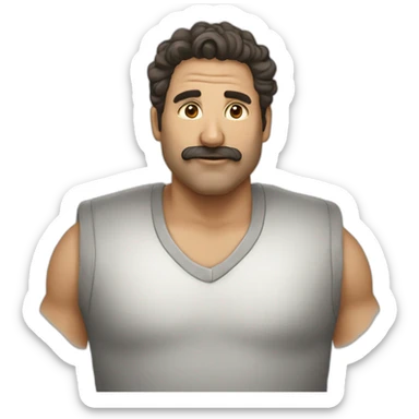 La moue facher sticker