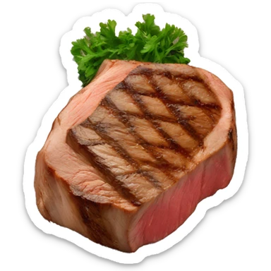 Steak sticker