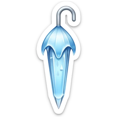 Icicle sticker