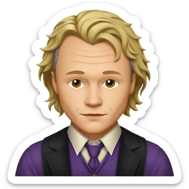 Heath Ledger sticker