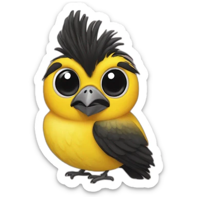 hihi qui tire la langue sticker