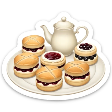 Afternoon tea sticker