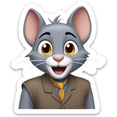 Tom and Jerry  sticker