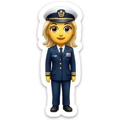airline pilot sticker