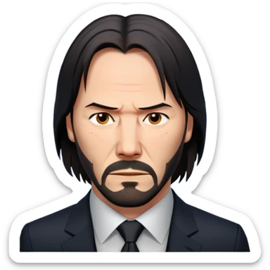 john wick sticker