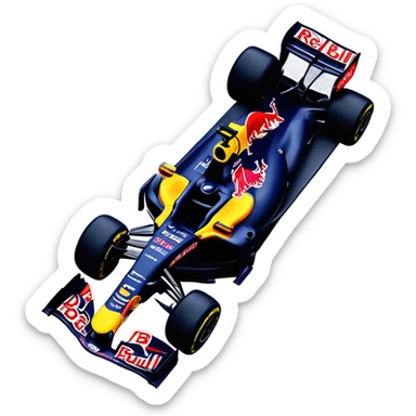 Red Bull racing RB19 formula 1 car sticker