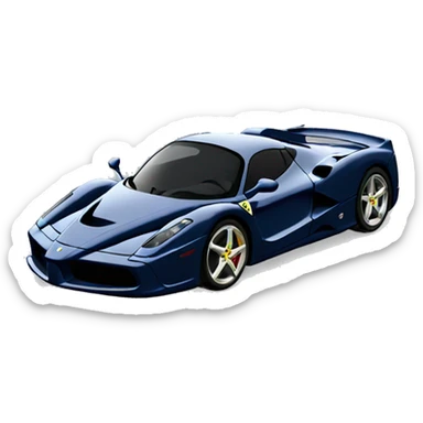 create a Ferrari enzo  sticker