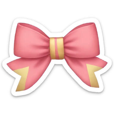 Bow sticker