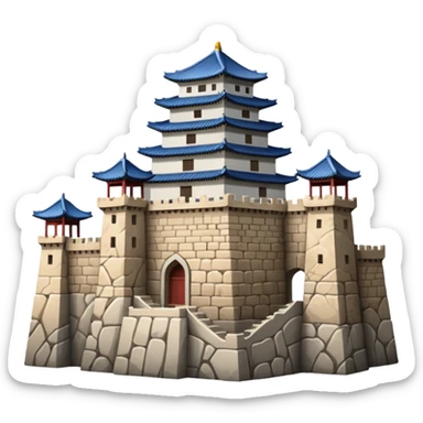 South Korea 
Hwaseong Fortress Palace castle sticker