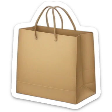 shopping bags sticker