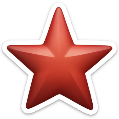 Red star PT written inside sticker