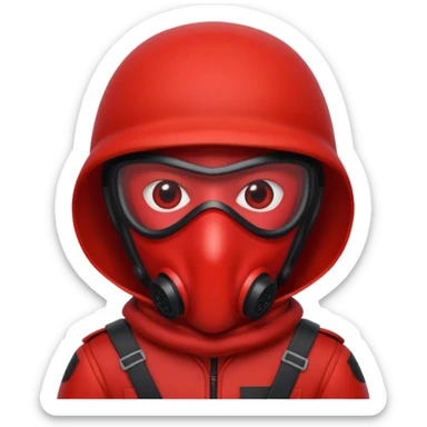 squid game soldier  sticker