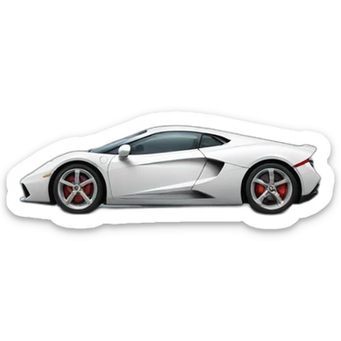 SUPER CAR sticker