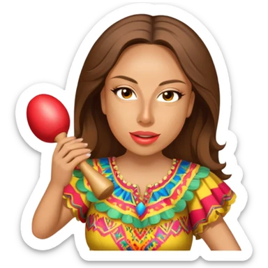 Maraca Player sticker
