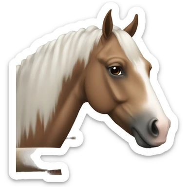 Ranch horse sticker