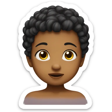 A baby buttercup  sticker