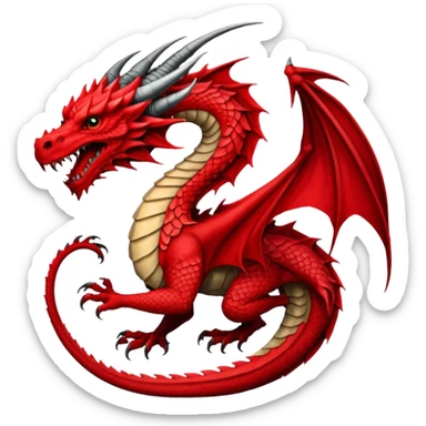 House Targaryen sigil sticker