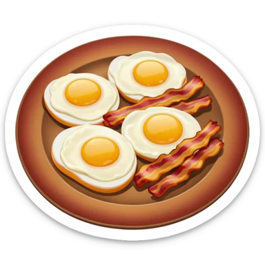 Eggs and bacon  sticker