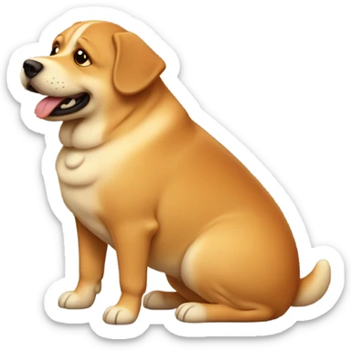 fat dog bread sticker