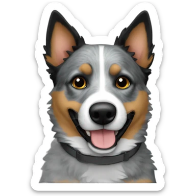 Blue heeler sticker