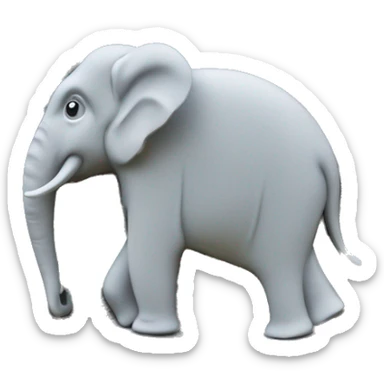 postgres elephant etched into headstone sticker
