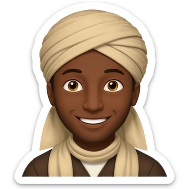 Kala mi'raj dirga laki laki sticker