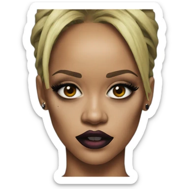 zombi rihanna sticker