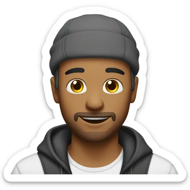 Chill guy memd sticker