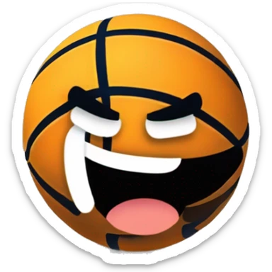 balones de basketbol sticker