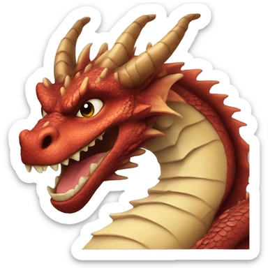 Dragon sticker