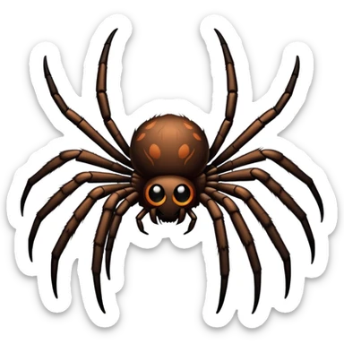 мультяшный паук  sticker