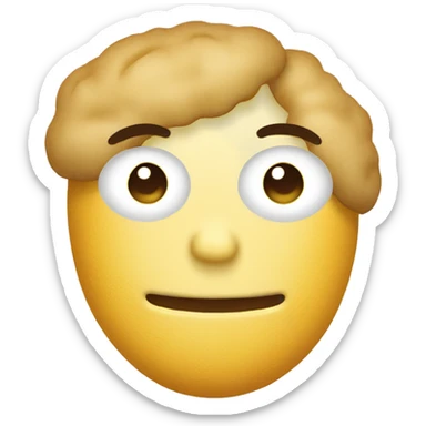 Gluten free emoji for menu sticker