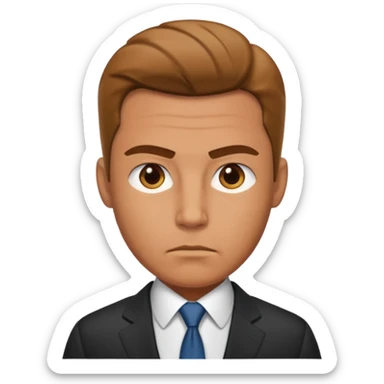 a businessman sticker