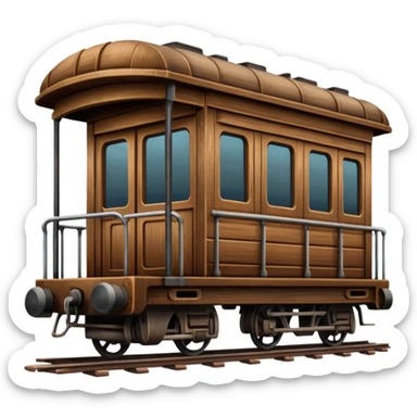 train car sticker