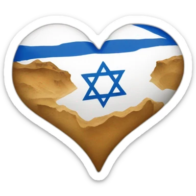 State of Israeli love sticker