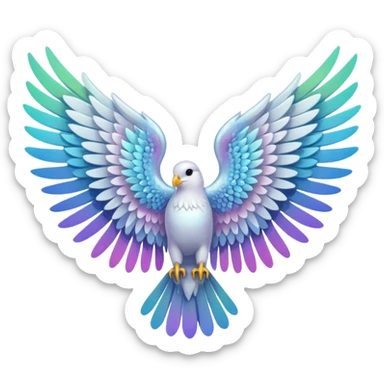 I would like to create unique wings I can use in my poem titles for the Archangels: Lucifer, Michael, Gabriel, Raphael, and Uriel sticker