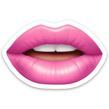 Dior Pink lip gloss sticker