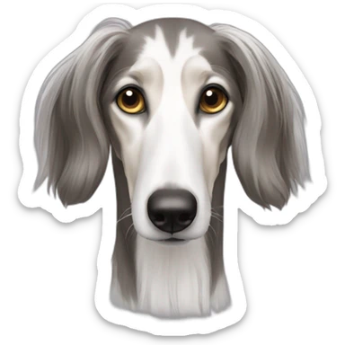 Silken windhound  sticker